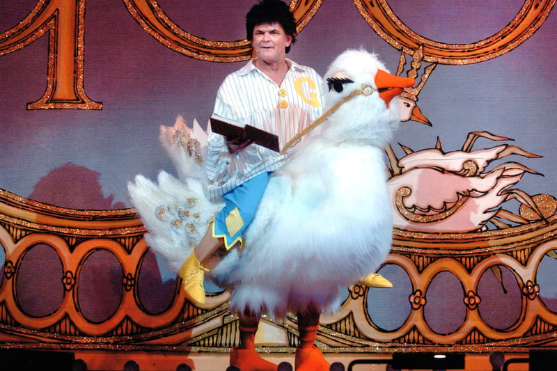 The late Gerard Kelly was well known for his pantomime appearances at the King's Theatre with him headlining the show for 20 years having been crowned the King of Panto. 