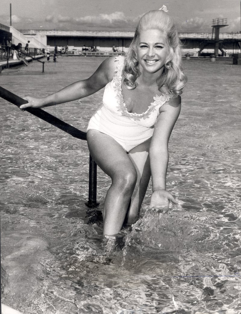Fleetwood Bathing Beauty Competition. Denise Booth, 21, First Heat winner of 1969