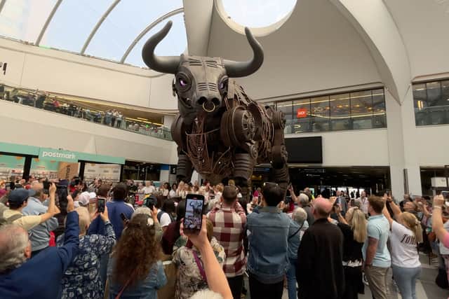 The mechanical bull created by the special effects company Artem was the star of the Opening Ceremony of the Commonwealth Games 2022 at Alexander Stadium. The bull, named after the Prince of Darkness of course, was unveiled at Birmingham's New Street station in 2023 and is another great tribute to Birmingham's favourite son