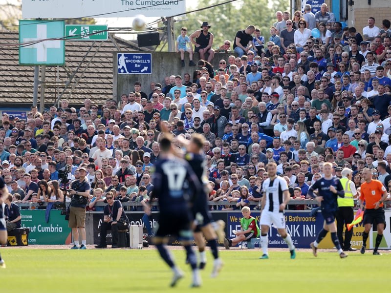 Average home attendance: 8,419.
Home games played: 10.
