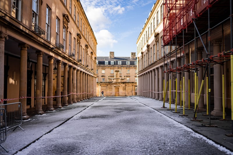 The Wonka film being filmed in Bath. Photo by Jamie Bellinger.