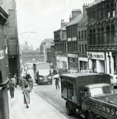 Norfolk Street, Sheffield, pictured on August 19, 1957