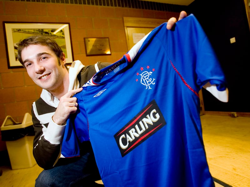 After impressing in midfield for Hibs, Rangers paid £2million to the Easter Road club to bring him to Ibrox late in January 2007. Thomson was a big success in Glasgow, winning five domestic trophies. A fan favourite, Thomson scored his first goal for Rangers in a victory against Celtic and played a big in the club's run to the 2008 UEFA Cup Final. Now retired, he won the Scottish League Two title as manager of Kelty Hearts, though he resigned just weeks after lifting the trophy. Now more often seen as a pundit on TV.