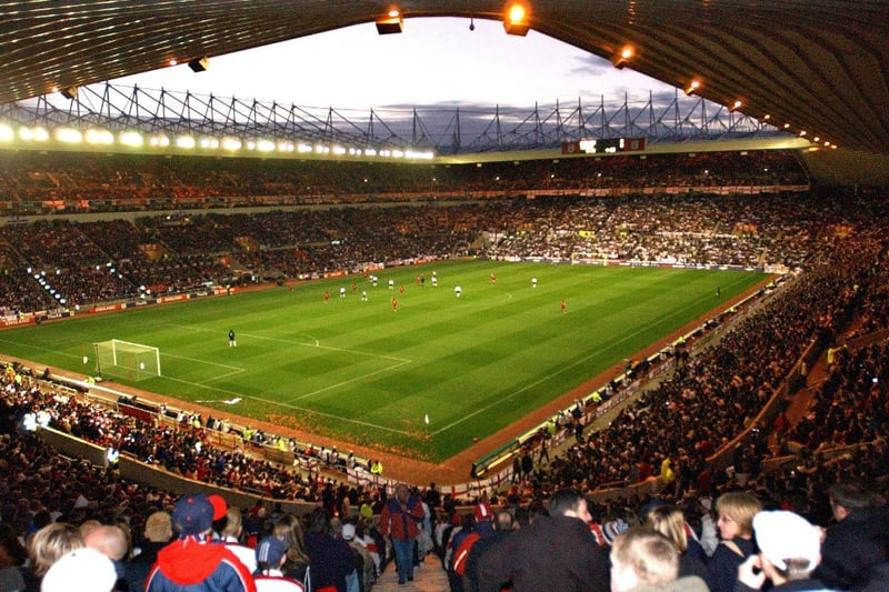 The crowd for England's game against Turkey in 2003.