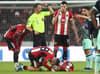 Sheffield United's Vini Souza injury concern after Brentford tackle sparks top ref's serious warning