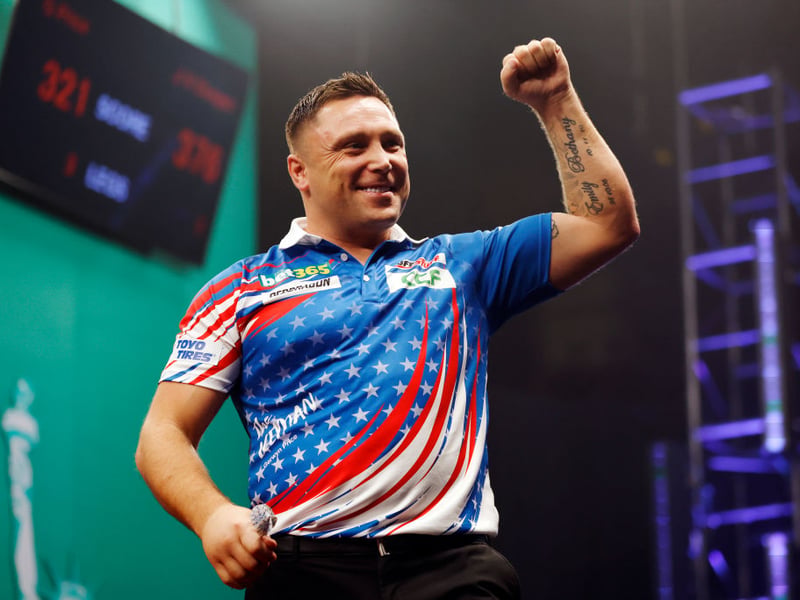 The 11/2 third favourite is Wales' Gerwyn Price. Nicknamed 'The Iceman' he is the world number five and became the first Welshman to become PDC World Champion in 2021.