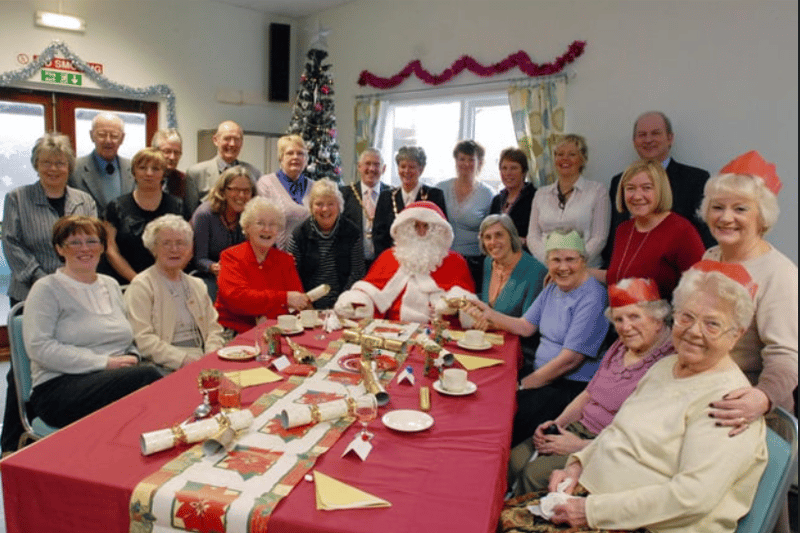 The Happy At Home Christmas party at St Gregory's RC Church Hall in 2008