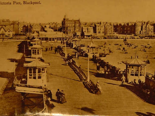 Blackpool Victoria South Pier 1906