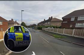 Two loose dogs were seized in Cradock Road, Arbourthorne, Sheffield, after an attempted attack was reported.Picture: Google