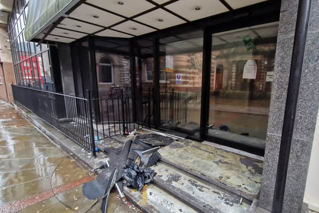 Work has yet to start at Cutlers Hotel on George Street.