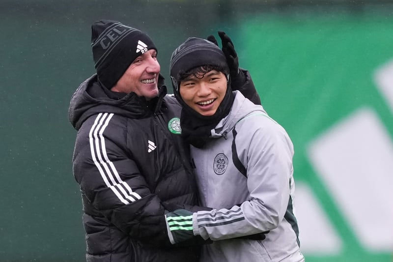 OUT - Japanese midfielder was spotted back out on the training field on Tuesday but didn't take part in a session with his team mates. Could be back earlier than anticipated, though, which is a major boost.