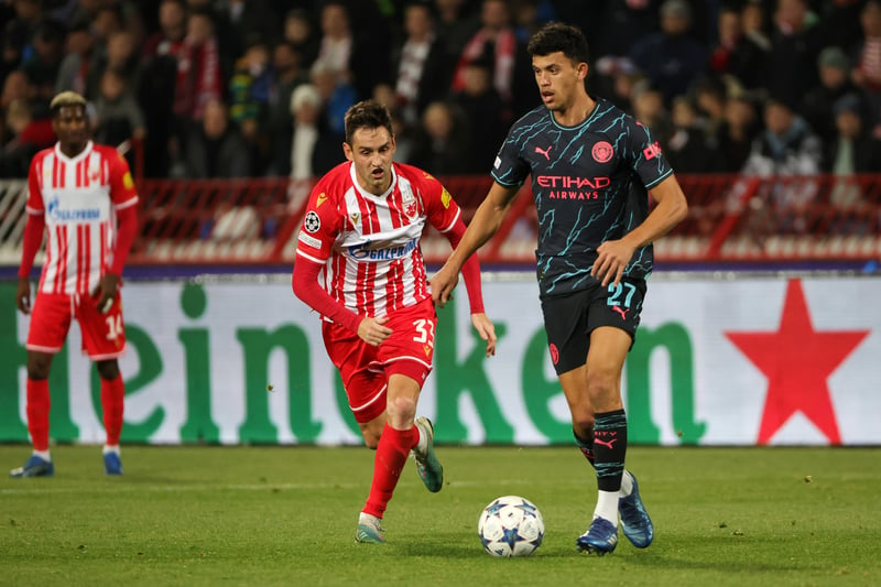 City's best player on the night and his runs from deep proved difficult for Red Star to cope with.