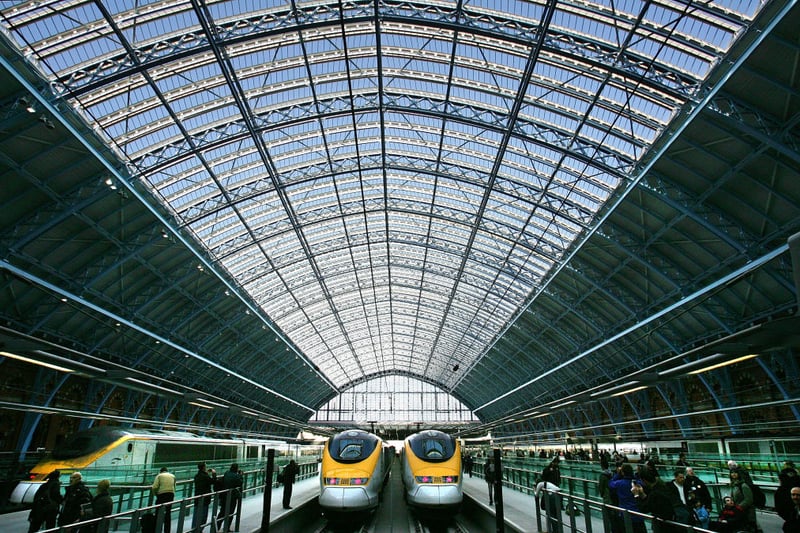 London St Pancras International recorded 33.3 million journeys