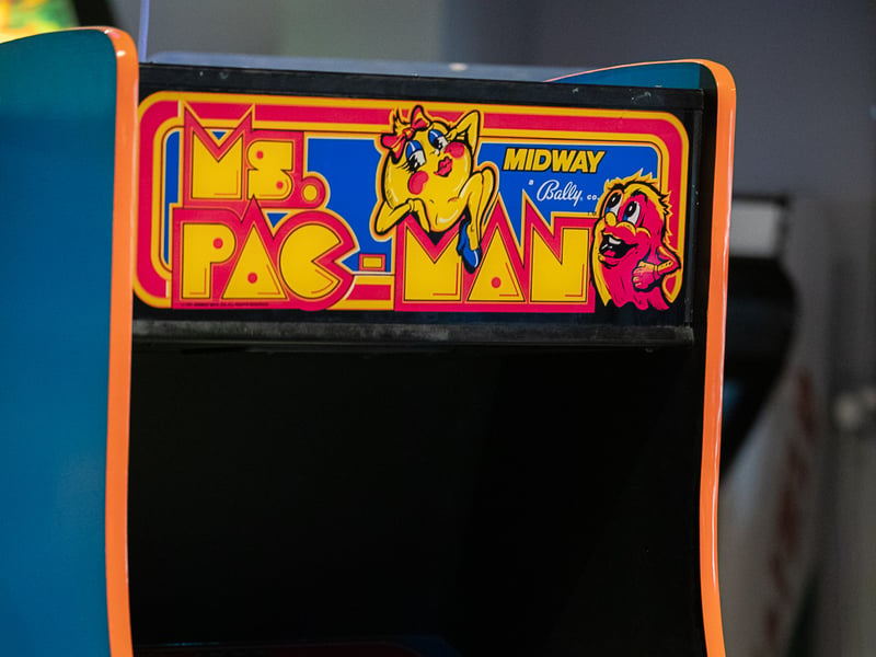 The first sequel to Pac-Man, Ms. Pac-Man improved on the original’s gameplay including new mazes and has been listed as one of the greatest videogames of all
time.
Ann Wain, NVM collections assistant, said: "My favourite retro game at the museum is Ms. Pac-Man. I grew up in the US, and when I was in middle school and junior high school (age 11-14 or so), my friend, my sister and I would go rollerskating almost every Saturday. At the back of the rink near the snack bar they
had a few arcade machines, including Ms. Pac-Man. I started playing pretty regularly and would end up making my friends wait for me until I'd finished the game because I didn't want
to waste my quarter!”