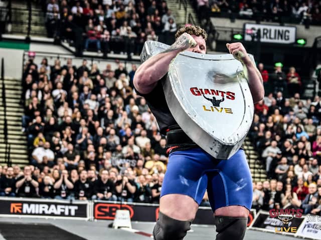 Britain's Strongest Man, presented by Giants Live, will hit Sheffield Utilita Arena this January.