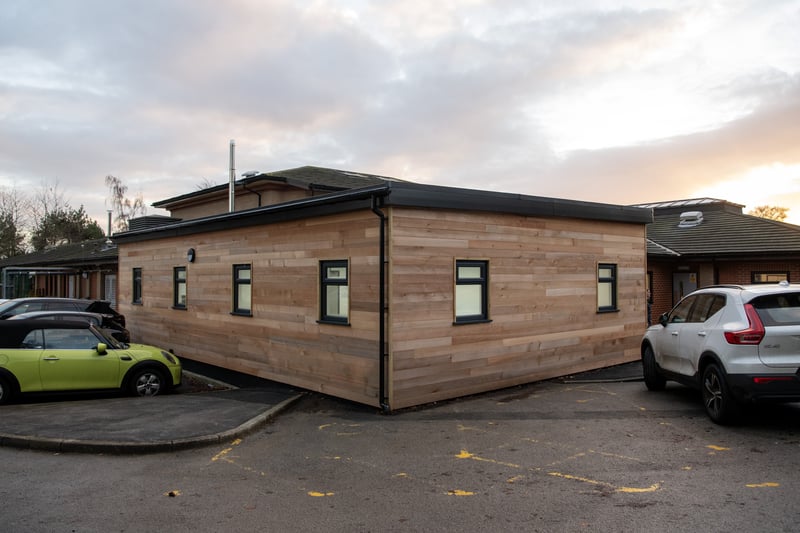 The new purpose-built building at Kerr Mackie Primary School in Leeds.