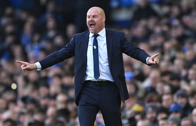 Everton manager Sean Dyche. (Photo by Stu Forster/Getty Images)