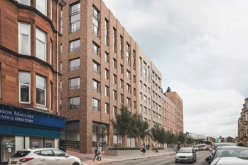 Plans to build 329 new flats on the site of Shawlands Arcade in Glasgow were approved in October with demolition and construction work likely to start in mid-2024. The new builds on Kilmarnock Road will range from five to 14 storeys tall. Demolition and construction work is likely to start in mid-2024 and is expected to be completed by late 2026.