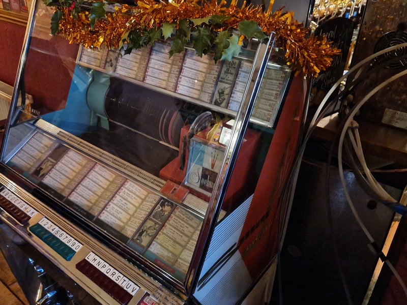 The jukebox at Shakespeare's