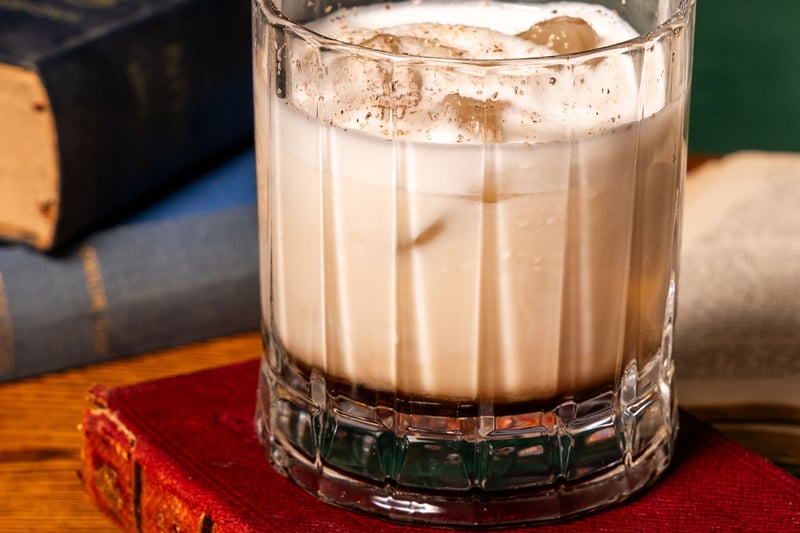 Head down to The Duke's Umbrella for a great Christmas cocktail with this 'Chestnut White Russian' being the pick of the bunch. This delicious cocktail is made from Kahlua, Vodka, milk, Creme De Chataigne and fresh nutmeg. 