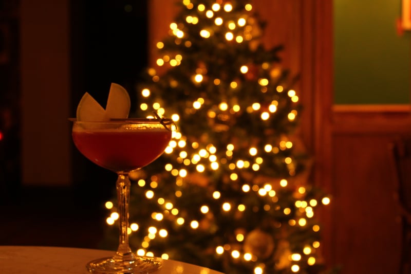 Unwrap the magic of the season at Devil of Brooklyn where you can sip away on their cocktails till 1am. Be sure to try this 'Snake Oil' cocktail 