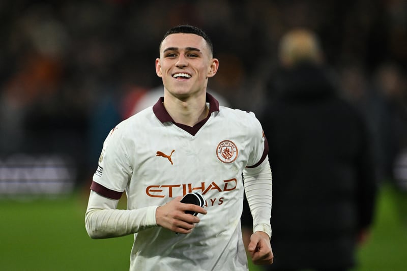 Phil Foden will hope to add to his tally of four goals and three assists. (Getty Images)