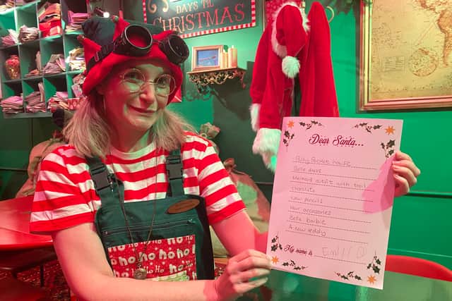 Sheffield's Santa' Study on Fargate will open its doors every day to make sure the Steel City's wishlists make it to the North Pole in time.