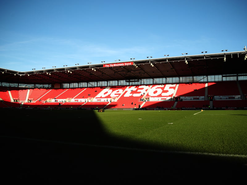 Sunderland to Stoke City round-trip: 276 miles