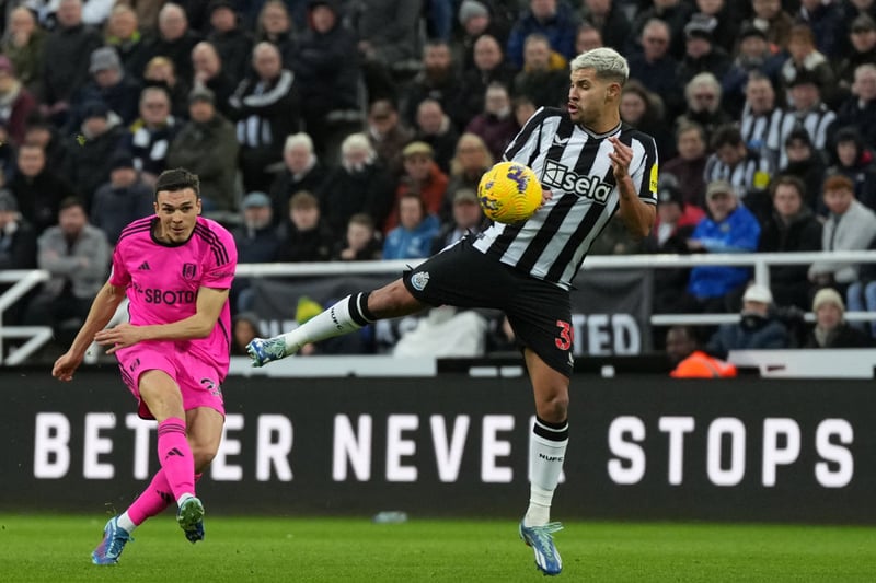 At the heart of everything Newcastle tried to do. Had a couple of efforts from the edge of the box and his tenacious driving run led to the opening goal. Set up Dan Burn late on with a sensational cross with the outside of his foot. 