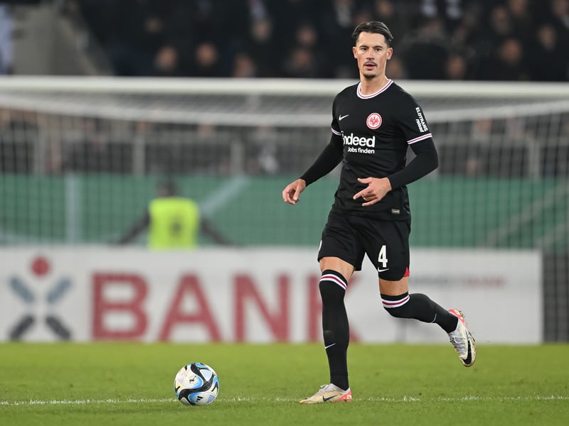 Koch has made 10 league appearances for Frankfurt. H recently started as Eintracth Frankfurt thrashed Bayern Munich 5-1.