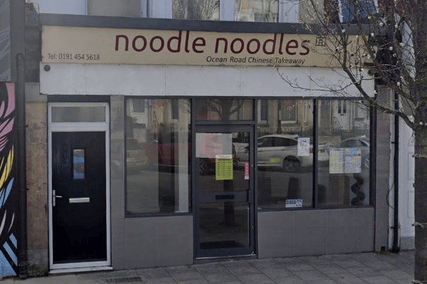 Noodle Noodles on South Shields' Ocean Road has the only zero star rating in South Tyneside. This came following an inspection in July 2023. 