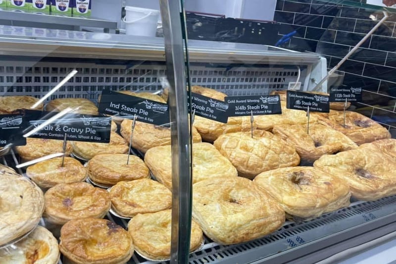 David Cox have shops in Bridgeton and Kings Park with their traditional steak pie being gold award winning in 2019. 