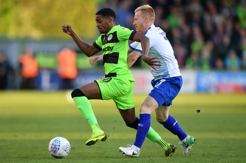 Reece Brown hasn't played for Forest Green Rovers since the end of September after picking up a hamstring problem.