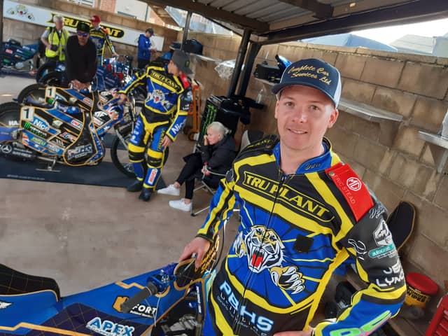 The 2024 speedway season at Owlerton will start with a testimonial for skipper Kyle Howarth. Picture: David Kessen