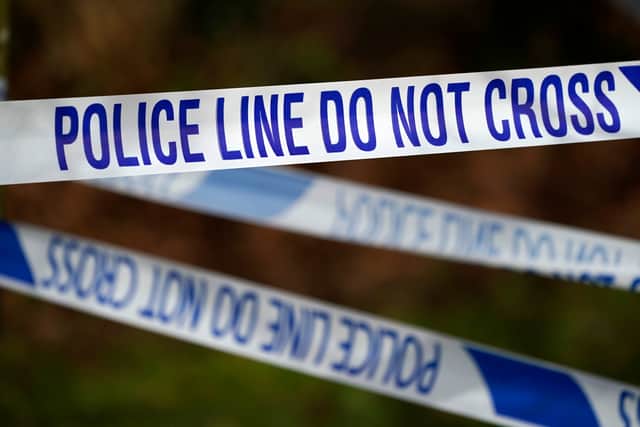 A huge police cordon is in place in Sheffield as police treat the death of a man in Sheffield as murder (Photo: Getty Images)