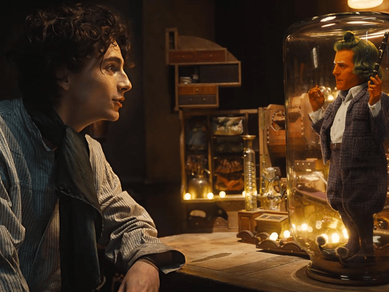 Wonka exceeded the predicted opening box office analysts and still has a few weeks to go - so could yet skip over Elemental and make the top 10 after its early December release.