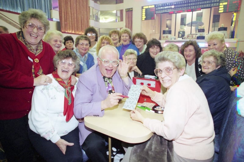 Coronation Street's Reg Holdworth, alias Ken Morley, visited the Regal bingo at Concord, Washington in 1994. 
Catch up on the street's latest episode on ITV1 at 7pm on Christmas Day.
