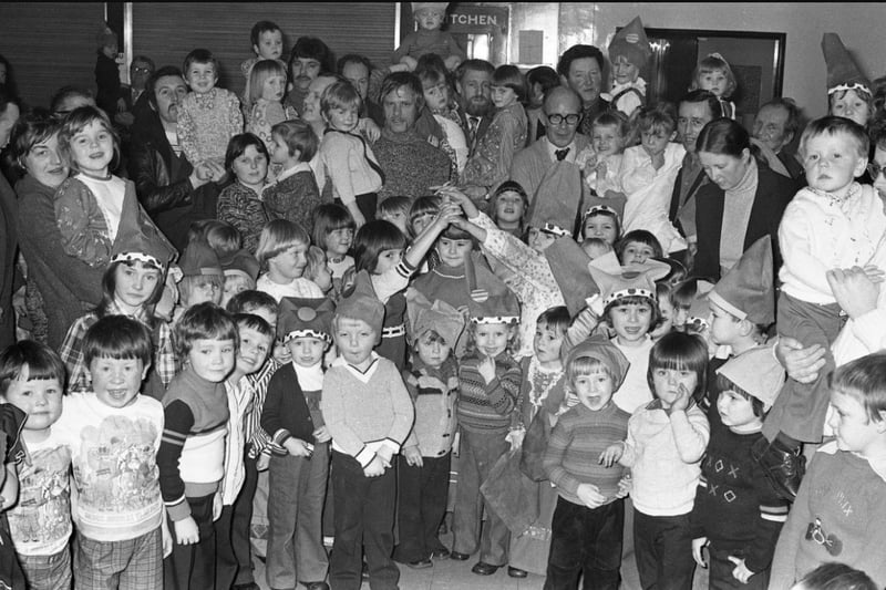 Four hundred and fifty children were at the 1977 party organised by the shop stewards of Sunderland Shipbuilders Pallion Works.