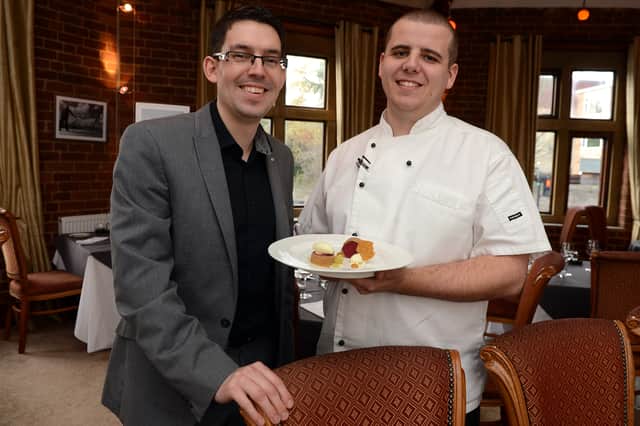 Rafters Restauarant owners Alistair Myers and Tom Lawson pictured shortly after they took over in 2013