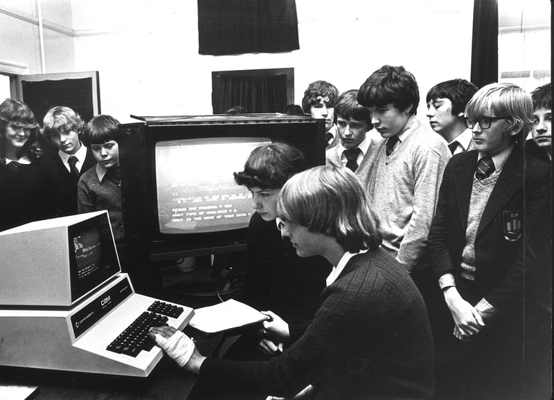 Flashback to 1981 and the arrival of a new computer at Highfield High School