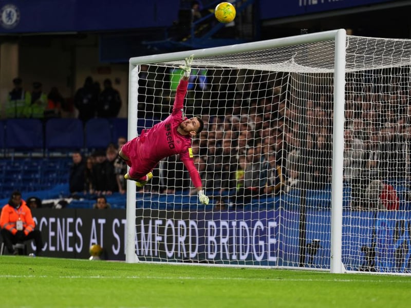 Was alert to deny Cole Palmer at his near post and made a big stop in the second half to keep out Raheem Sterling. 