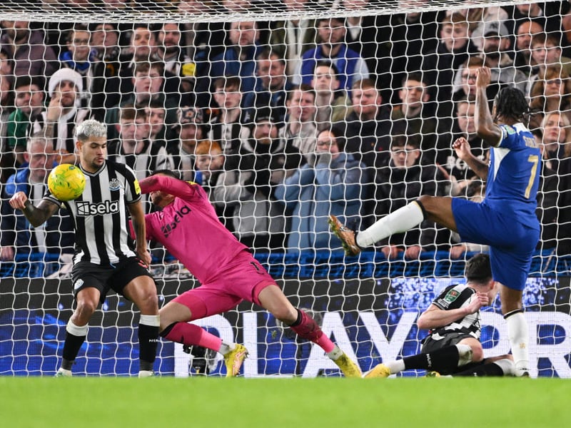 Chelsea's brightest spot in the first half. Works hard to try and turn things around.