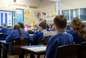 School children during a Year 5 class at a primary school in Yorkshire. (Photo: Danny Lawson/PA Wire)