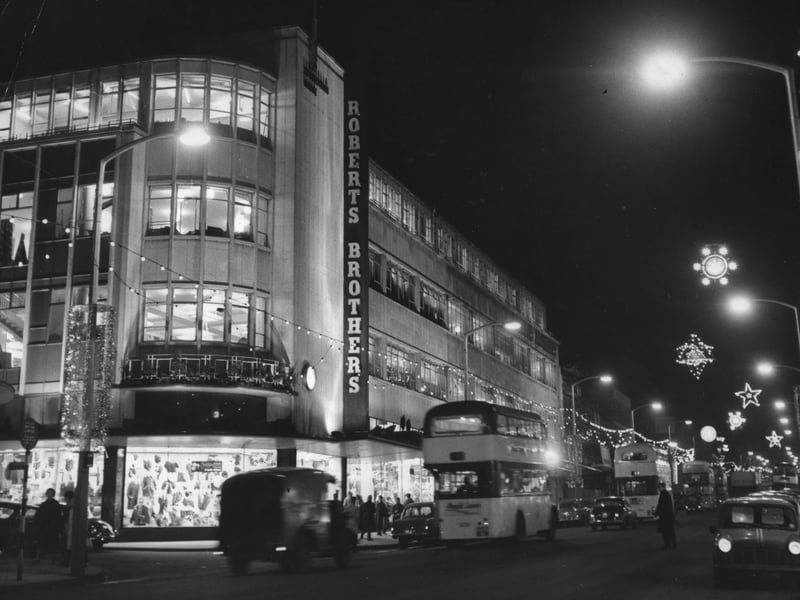 Roberts Brothers, on The Moor, Sheffield, in around 1962
