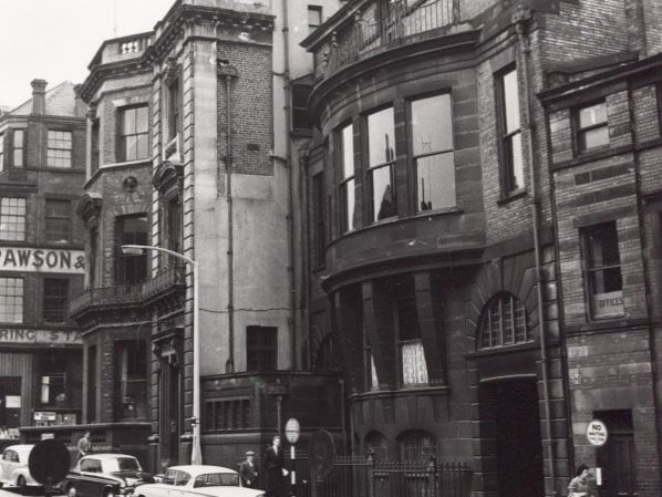 Sheffield Club, on Nofolk Street, in July 1962