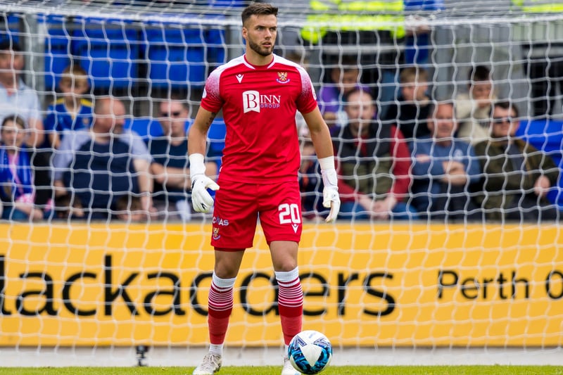 The goalkeeper suffered a broken arm back in August and is still unavailable for St Johnstone.
