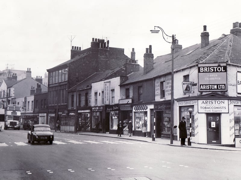 West Street, Sheffield, in February 1962