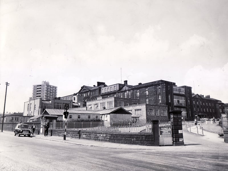 Sheffield Royal Infirmary in 1962