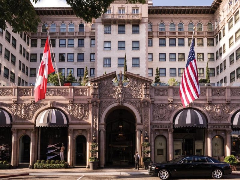 One of the world's most well known and loved movies, a room at Beverly Wilshire, Beverly Hills will set you back around £875 for t Signature Two Double Room for two adults.
