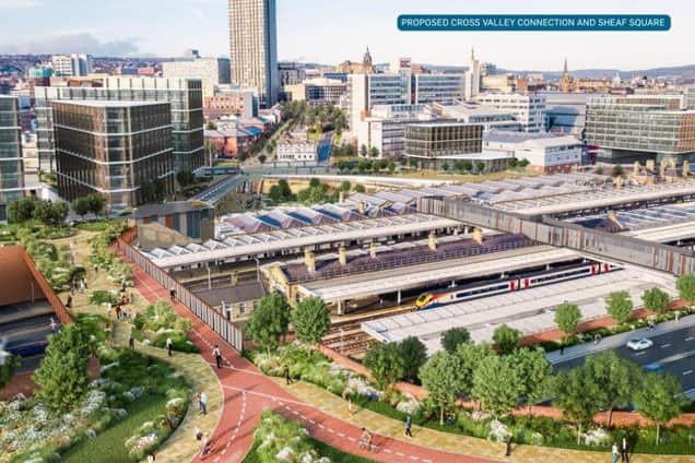 Plans to regenerate the disused land outside Sheffield station were included in the Sheaf Valley Redevelopment Framework, published in 2021. Homes England has said a decision on the future of the site is now expected in spring 2024